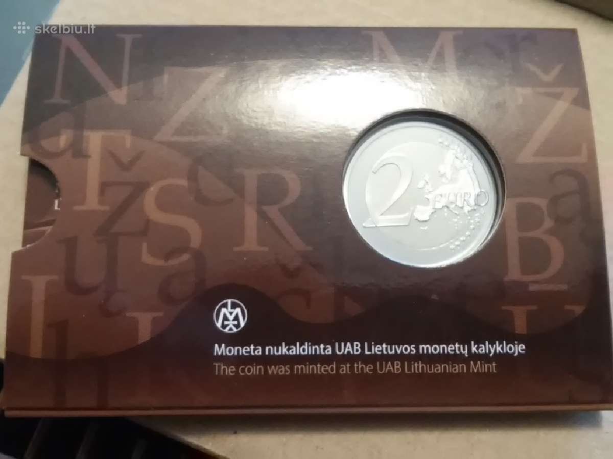 2 eur- Lietuvių kalbai, Es vėliava, baltų kultūrai - nuotraukos Nr. 8