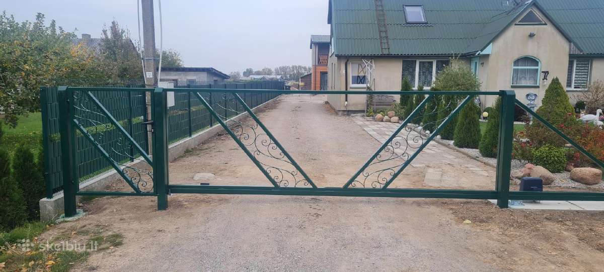 Kiemo stumdomų/varstomų vartų gamyba. Automatika - nuotraukos Nr. 26
