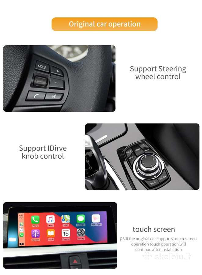Bevielis/wireless carplay adapteris, multimedija - nuotraukos Nr. 8