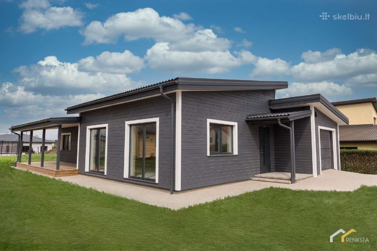 120kv karkasinis namas 880eur 1kv.m +PVM 128000eur - nuotraukos Nr. 9