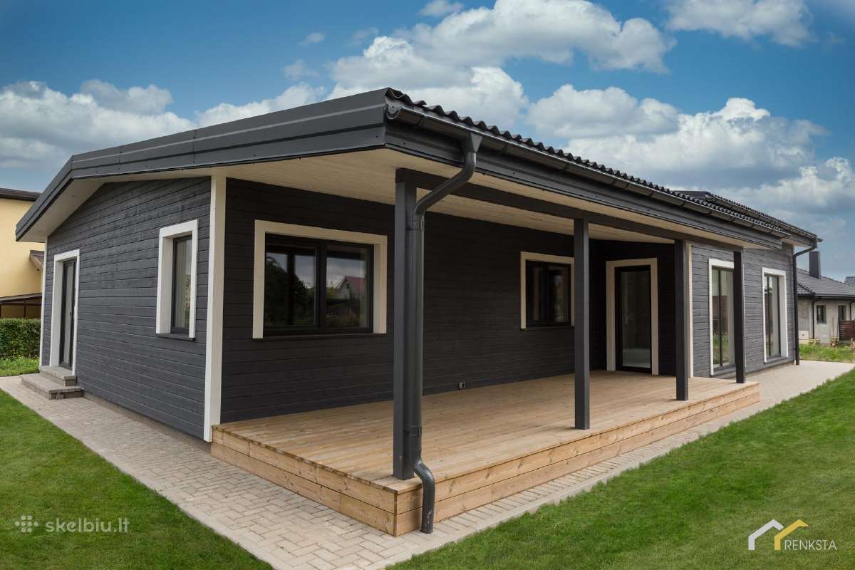 120kv karkasinis namas 880eur 1kv.m +PVM 128000eur - nuotraukos Nr. 10