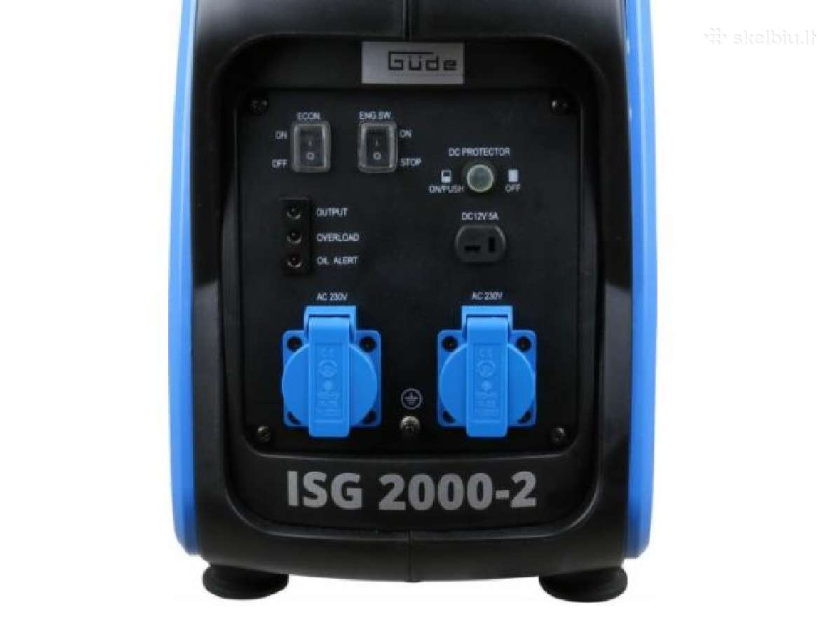 Guede Isg 1200-2, Inverterinis generatorius - nuotraukos Nr. 2