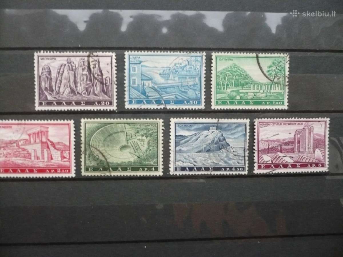 1961 m. Turizmas - peizažai ir paminklai