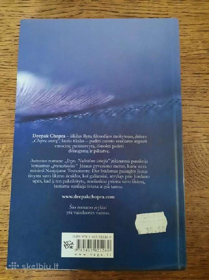 Jėzus. Nušvitimo istorija (Deepak Chopra) - nuotraukos Nr. 2