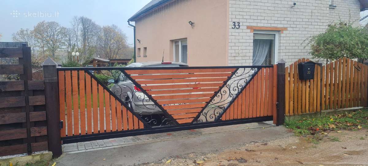 Kiemo stumdomų/varstomų vartų gamyba. Automatika - nuotraukos Nr. 23