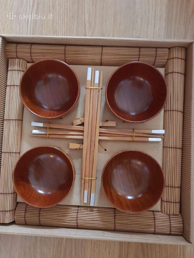 Indų rinkinys kinietiškiems patiekalams