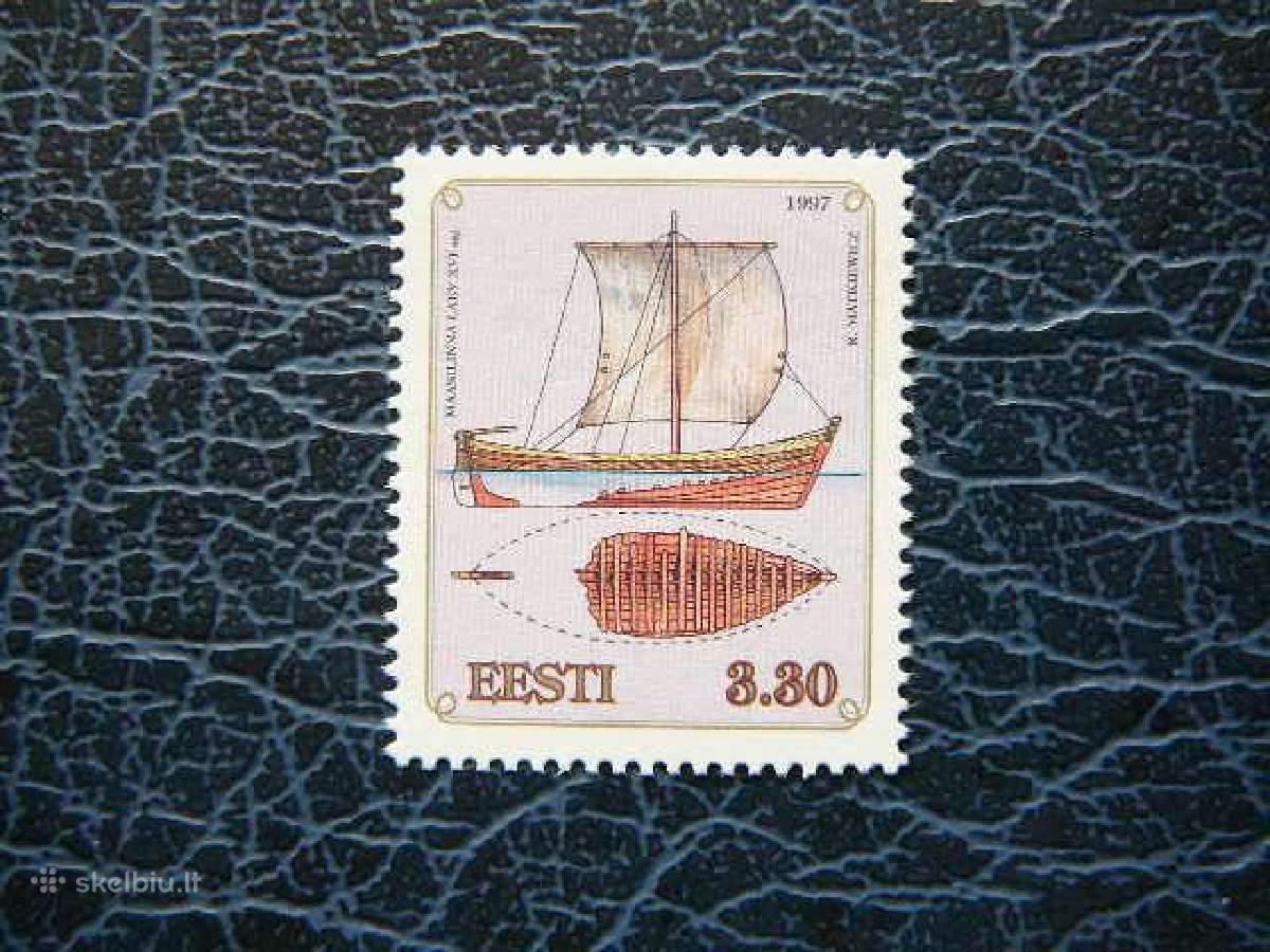 Burlaiviai Baltijos Estija 1997 svarus es302s