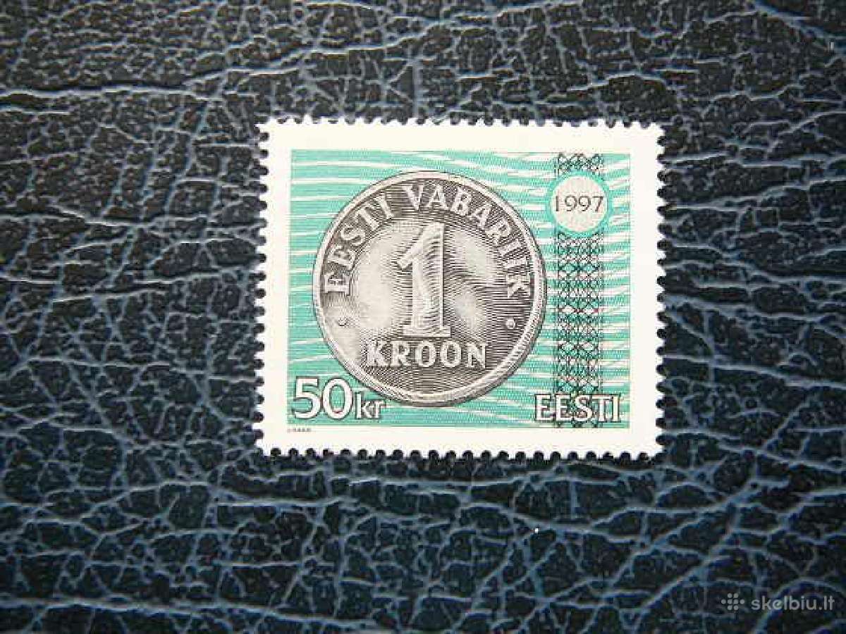 Monetos Pinigai Estija 1997 svarus es308s
