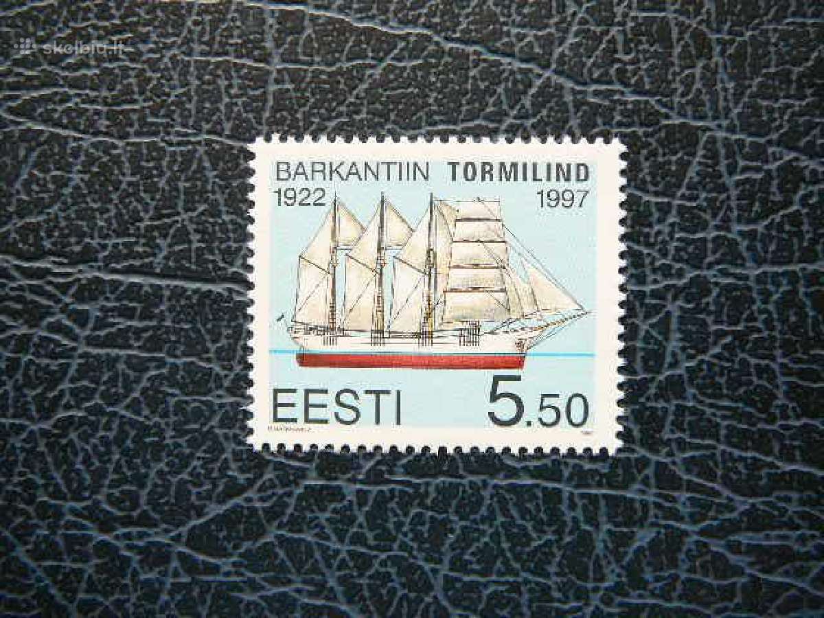 Burlaiviai Laivai Estija 1997 svarus es309s