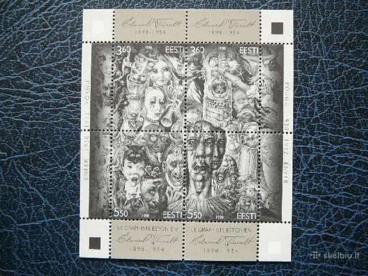 Grafika Daile Estija 1998 Mnh es318s