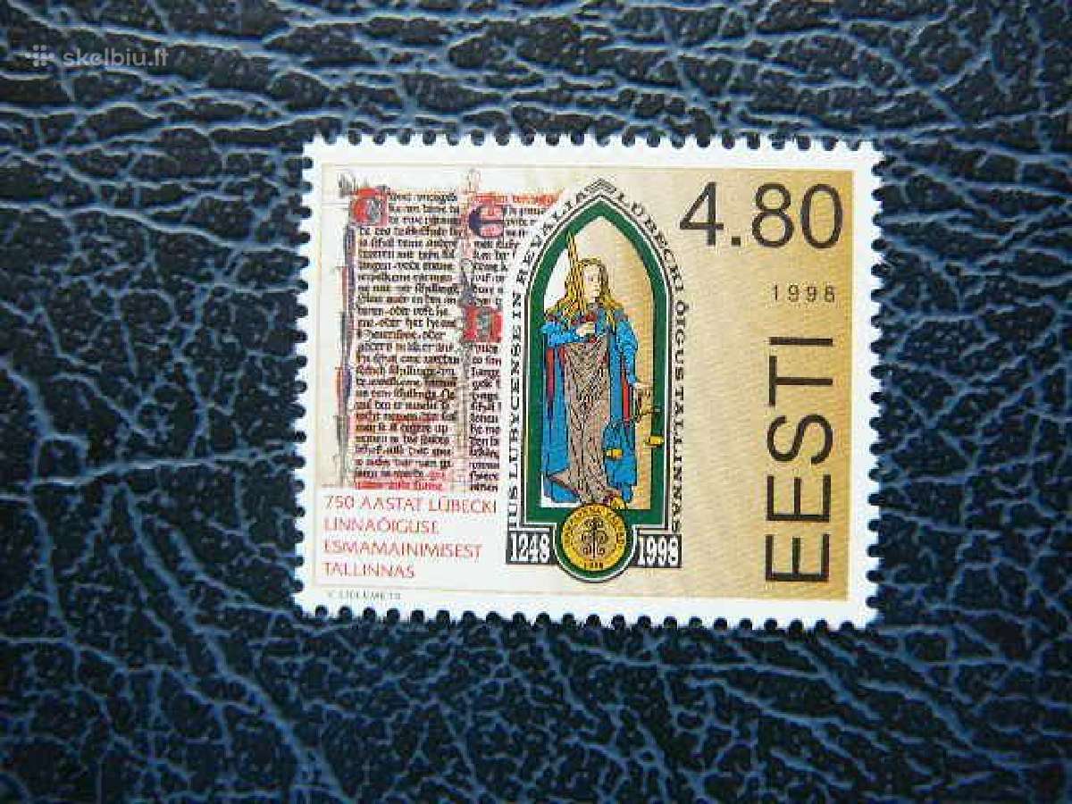 Liubeko teisė Estija 1998 Mnh es326s