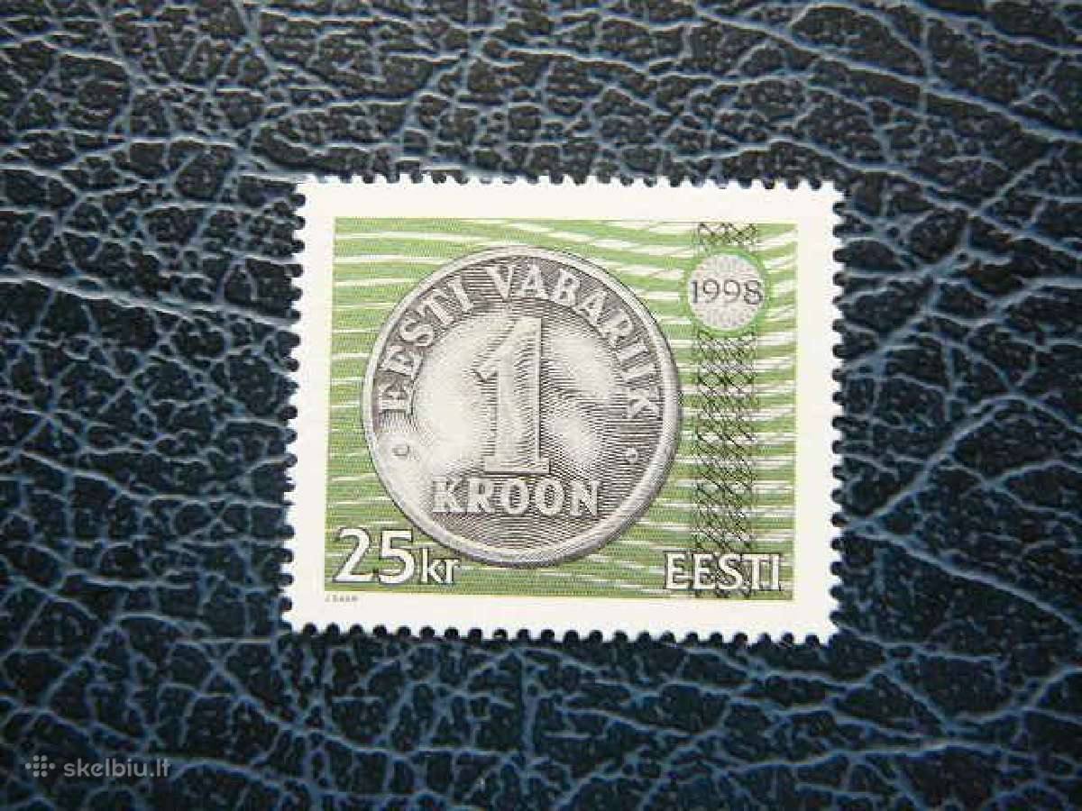 Monetos Pinigai Estija 1998 Mnh es328s