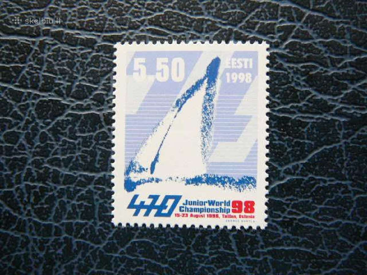 Burlaiviai Laivai Estija 1998 Mnh es329s