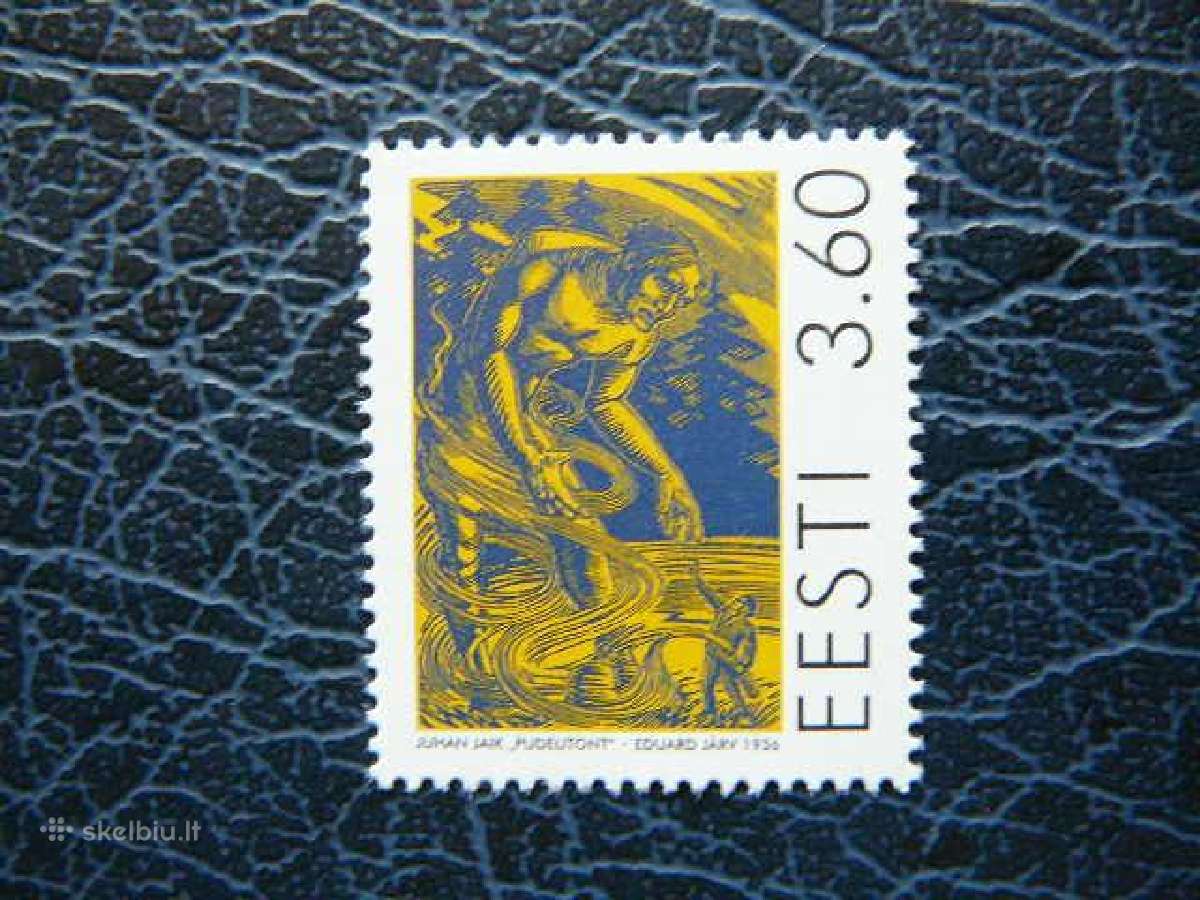 Rašytojas Juhan Jaik Estija 1998 Mnh es332s