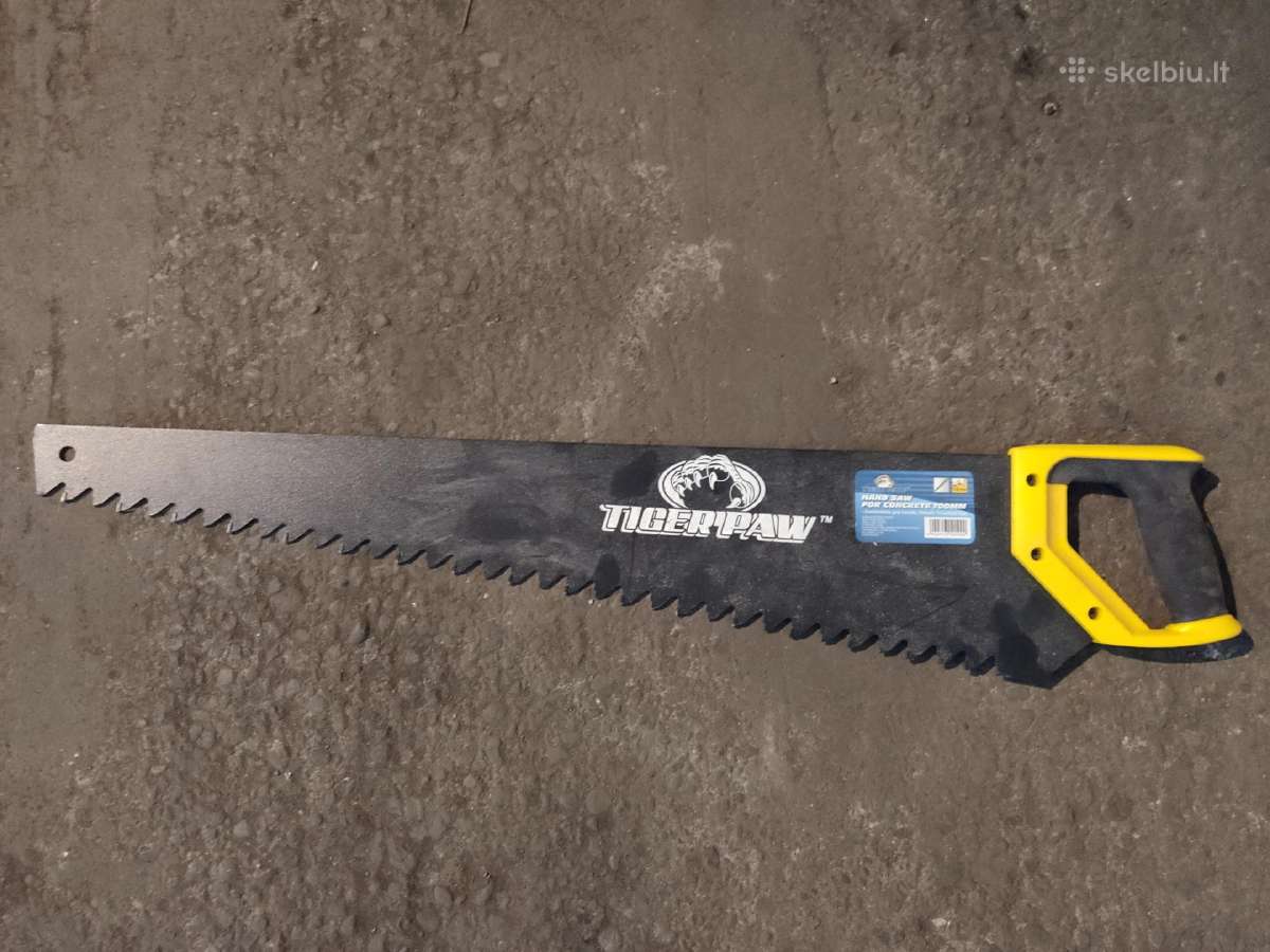 Rankinis betono pjūklas dujų silikatui, keramzitui