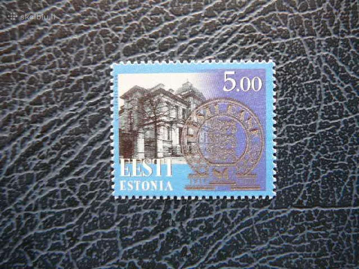 Bankas Architektura Estija 1999 svarus es344s