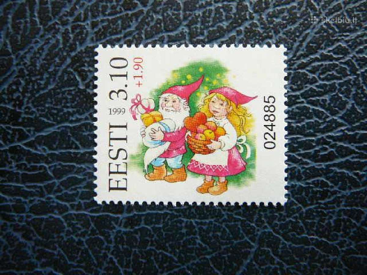 Sventos Kaledos - loterija Estija 1999 svar es361s