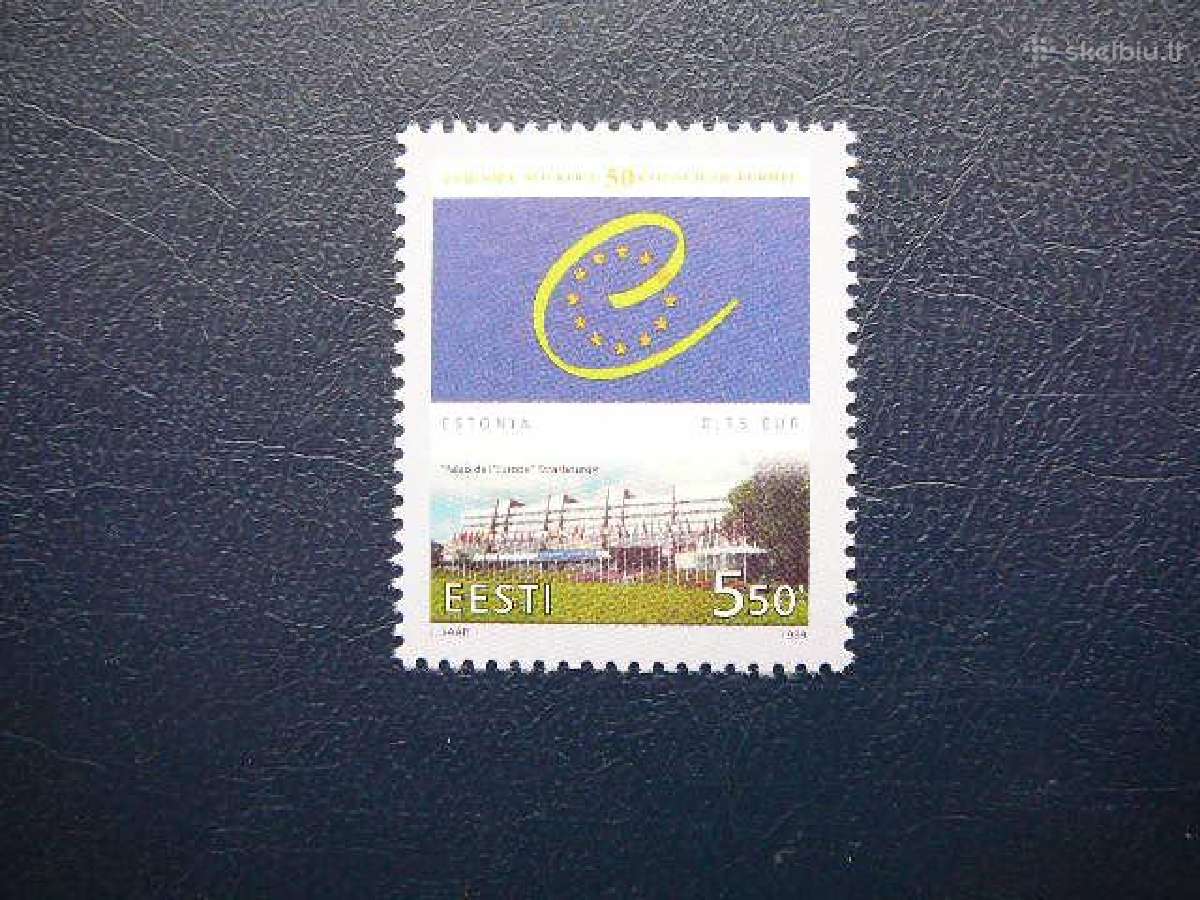 Europos emblema Estija 1999 svar es341s