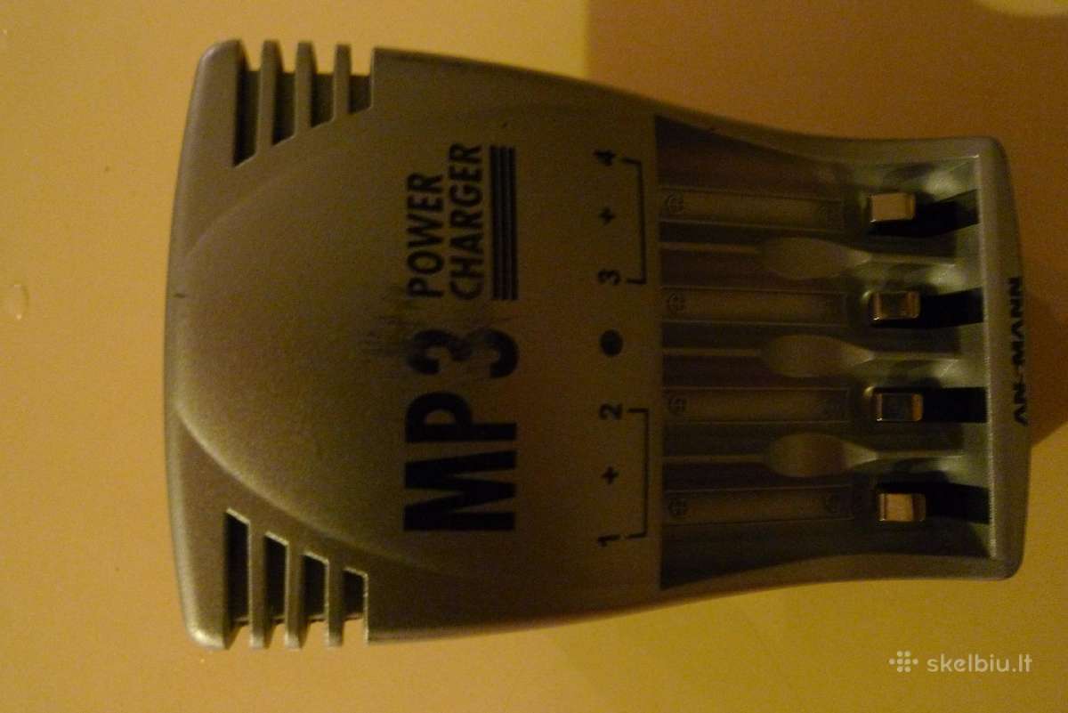 Mp3 bateriju Aa pakrovejas - nuotraukos Nr. 3