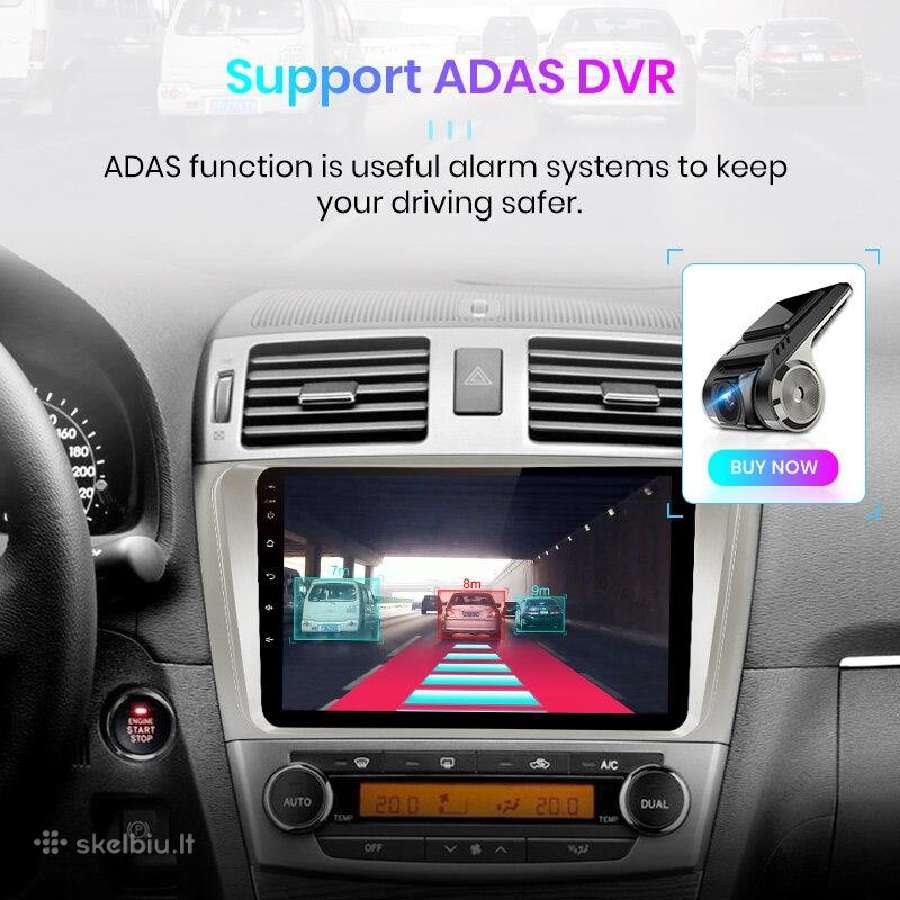 Toyota Avensis 2008-2015 android multimedija - nuotraukos Nr. 7