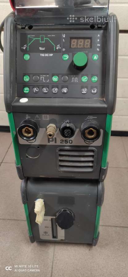 Suvirinimo aparatas Tig dc hp pl250 migatronic
