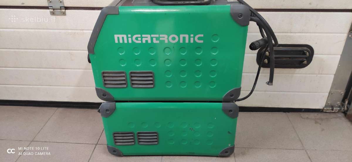 Suvirinimo aparatas Tig dc hp pl250 migatronic - nuotraukos Nr. 3