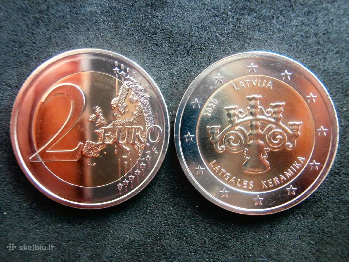 Latvijos Euro monetos - nuotraukos Nr. 2
