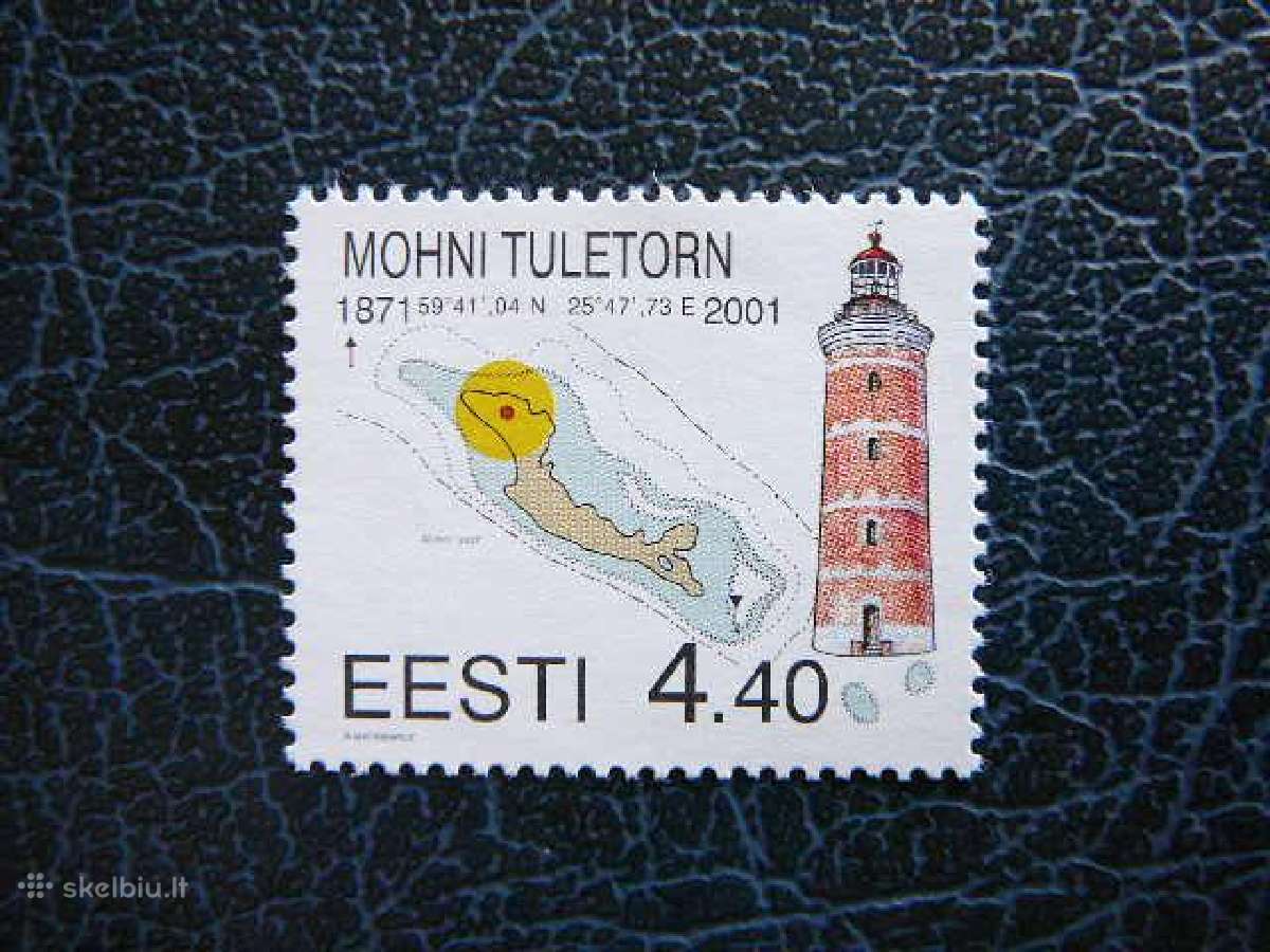 Svyturiai Estija 2001 Mnh es391s