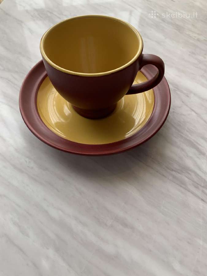 Espresso kavos puodelių komplektas