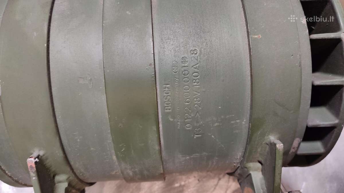 Bosch Generatorius 28v 180a - nuotraukos Nr. 2