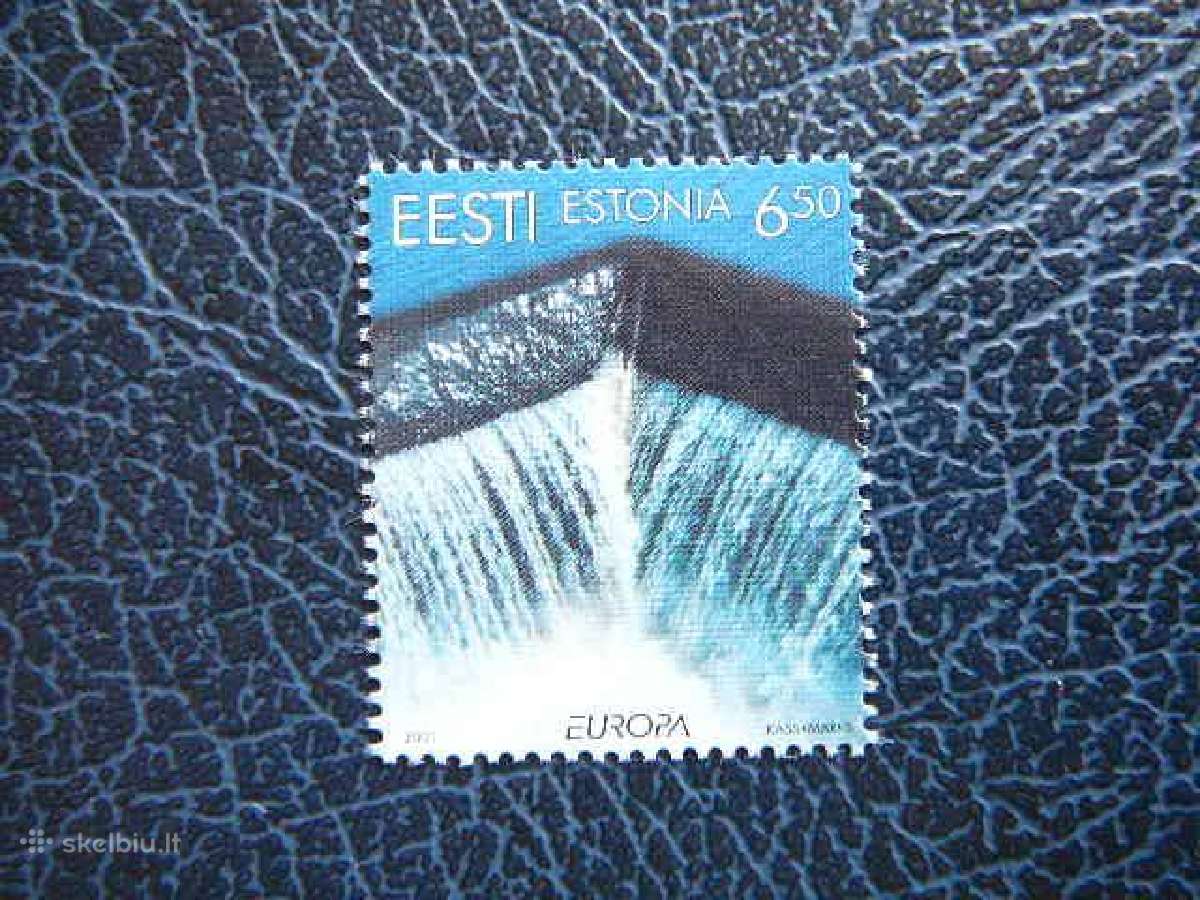 Europa Vanduo Estija 2001 svarus es399s