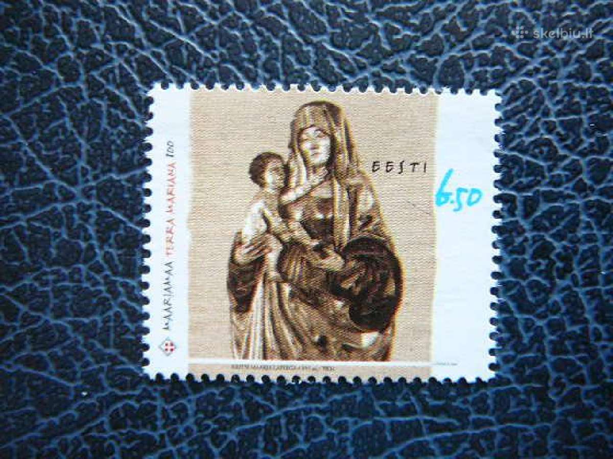 Šventos Marijos žemė Estija 2001 svarus es411s