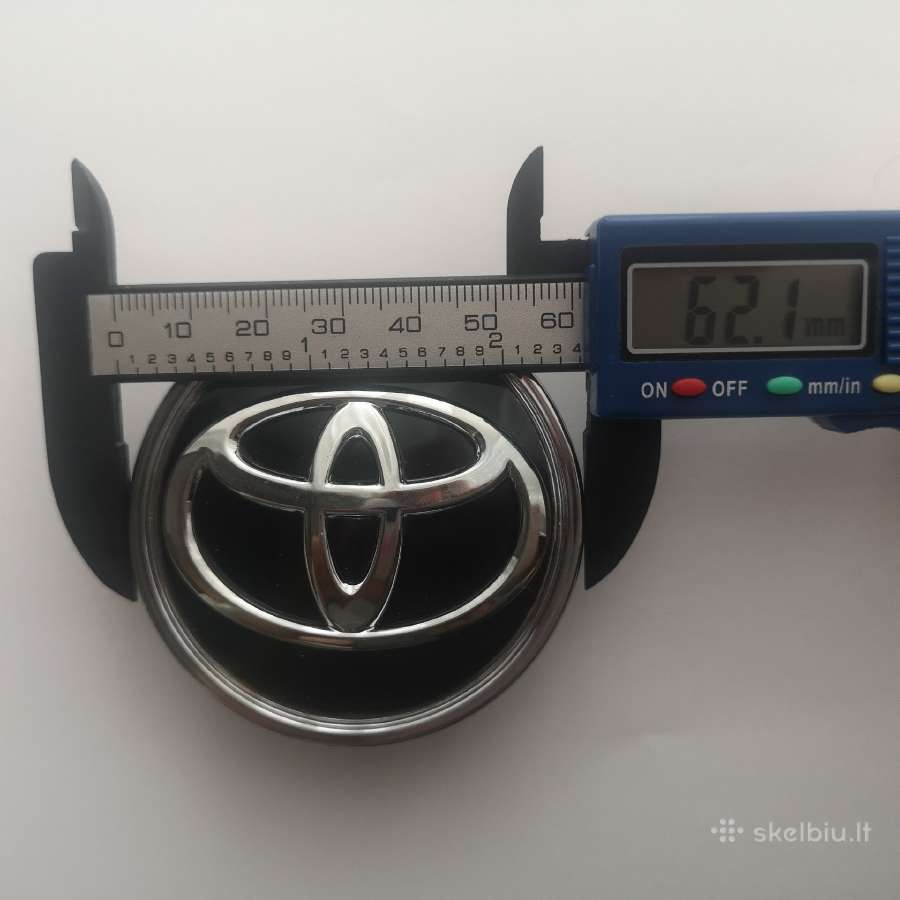 Toyota 62 ,57, 53mm ratlankių dangteliai 12€-4vnt - nuotraukos Nr. 3