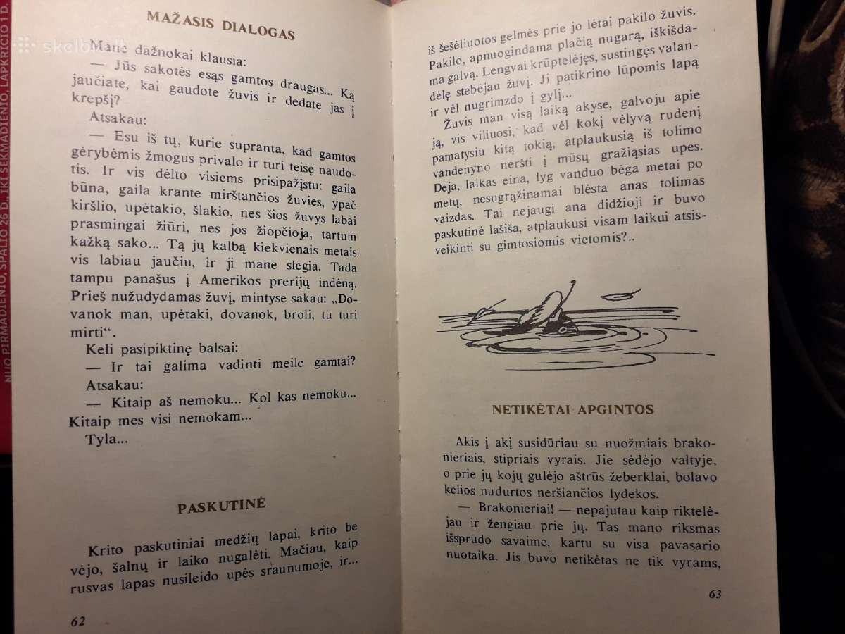 Meniškos miniatiūros apie žūklę ir gamtą - nuotraukos Nr. 6