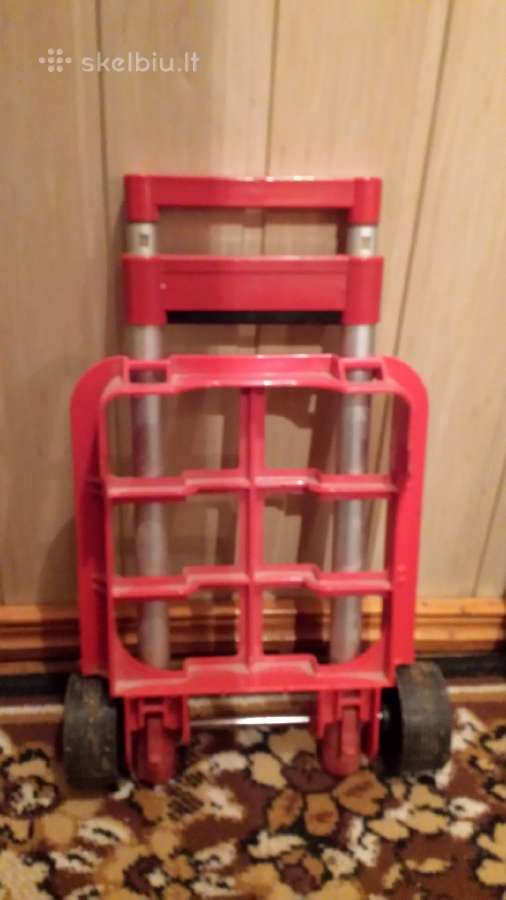 Plastmasiniai ratukai pirkiniams vezti ,nedideli - nuotraukos Nr. 8
