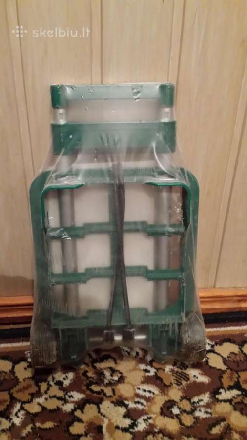 Plastmasiniai ratukai pirkiniams vezti ,nauji. - nuotraukos Nr. 2