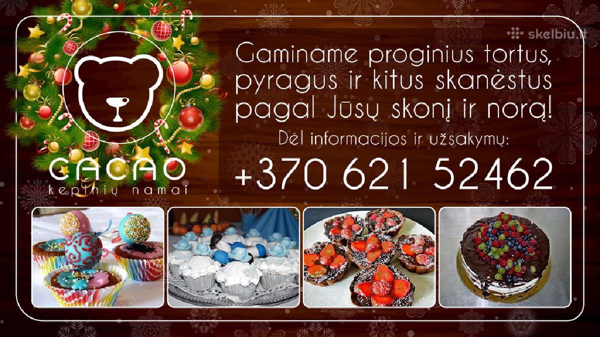 Vestuviniai, vaikiski tortai ir kiti skanestai. At - nuotraukos Nr. 15