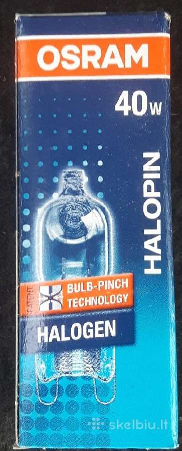 Osram G9 Halogenine lempute 40w 230v - nuotraukos Nr. 2
