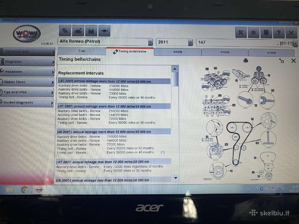 Delphi diagnostika+acer tablete+autodata 3.45+vcds - nuotraukos Nr. 11