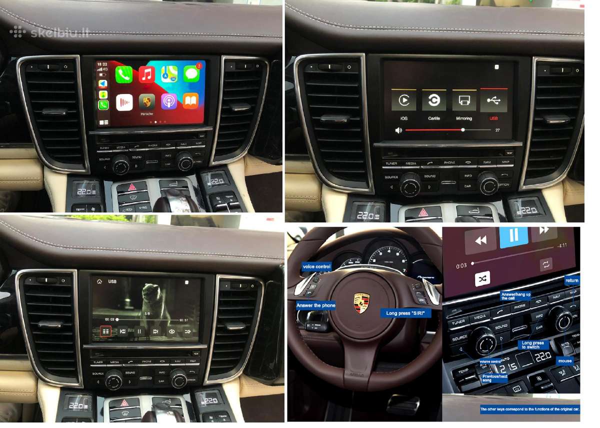 Apple carplay/android auto priedelis/adapteris - nuotraukos Nr. 2