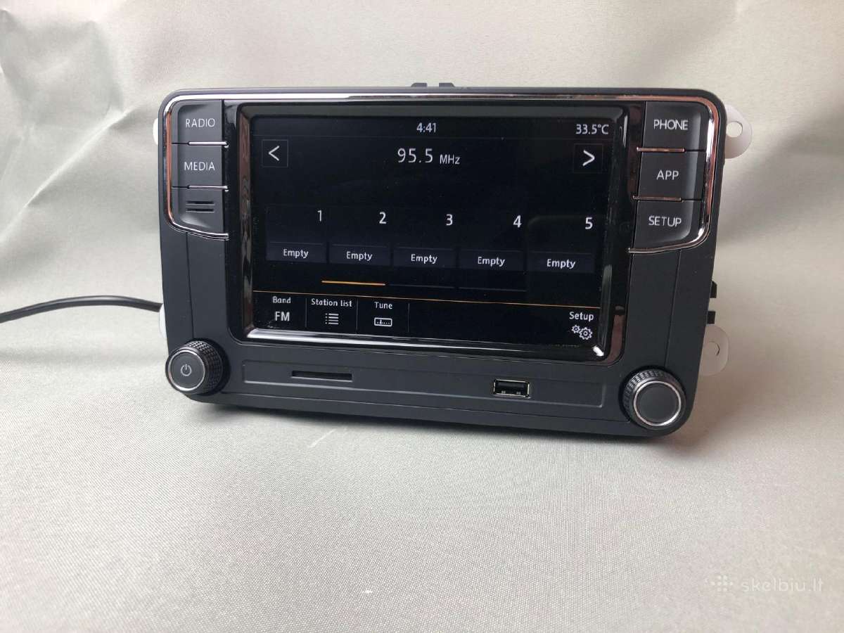 Volkswagen Rcd 360 multimedija su Apple Carplay Vw - nuotraukos Nr. 5