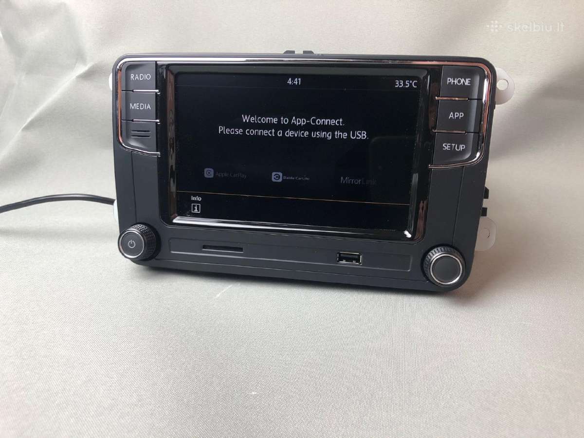 Volkswagen Rcd 360 multimedija su Apple Carplay Vw - nuotraukos Nr. 6
