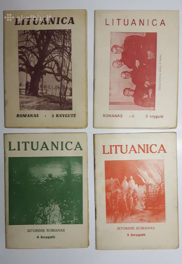 Romanų rinkinys. Lituanica, Prieškaris