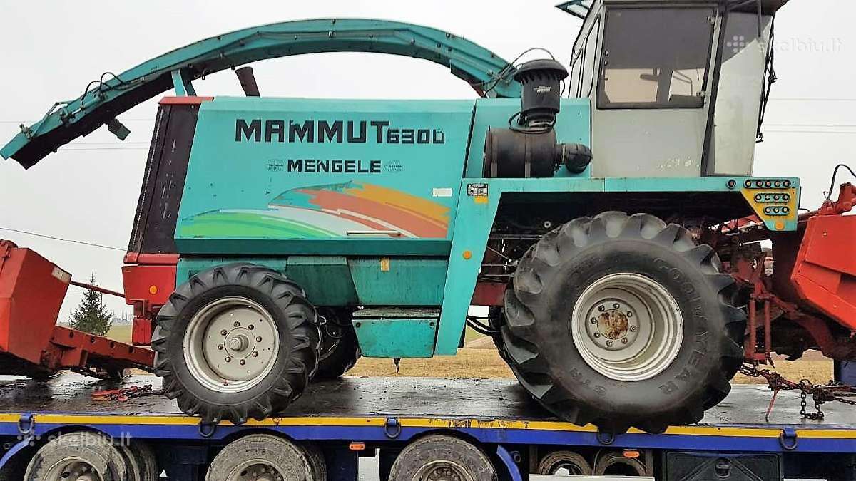Pašarų kombaino Mammut 6300 atsarginės dalys - nuotraukos Nr. 2