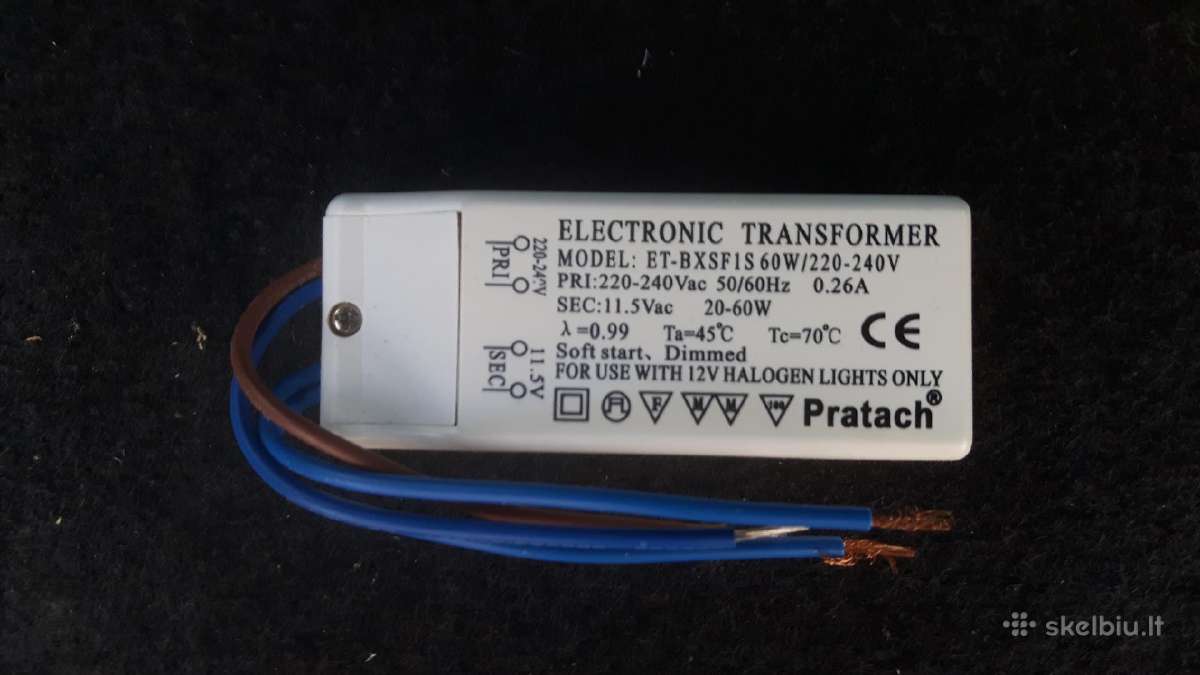 Transformatorius/įtampos keitiklis iš 220 į 12v - nuotraukos Nr. 10
