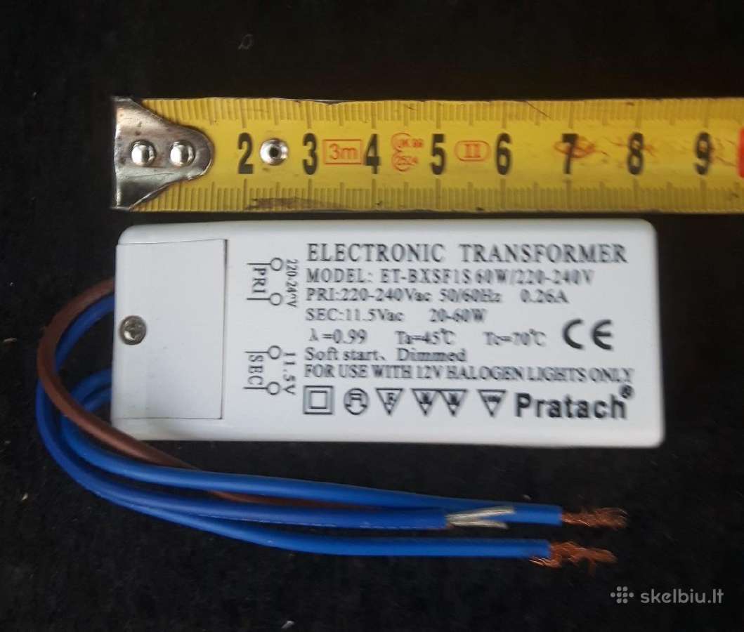 Transformatorius/įtampos keitiklis iš 220 į 12v - nuotraukos Nr. 11