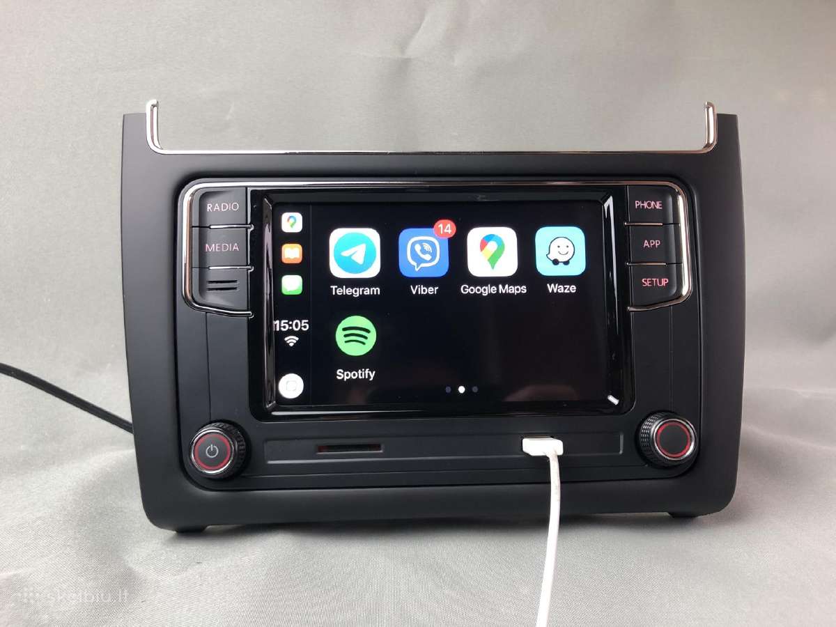Volkswagen Polo Rcd360 Apple Carplay Multimedija - nuotraukos Nr. 2