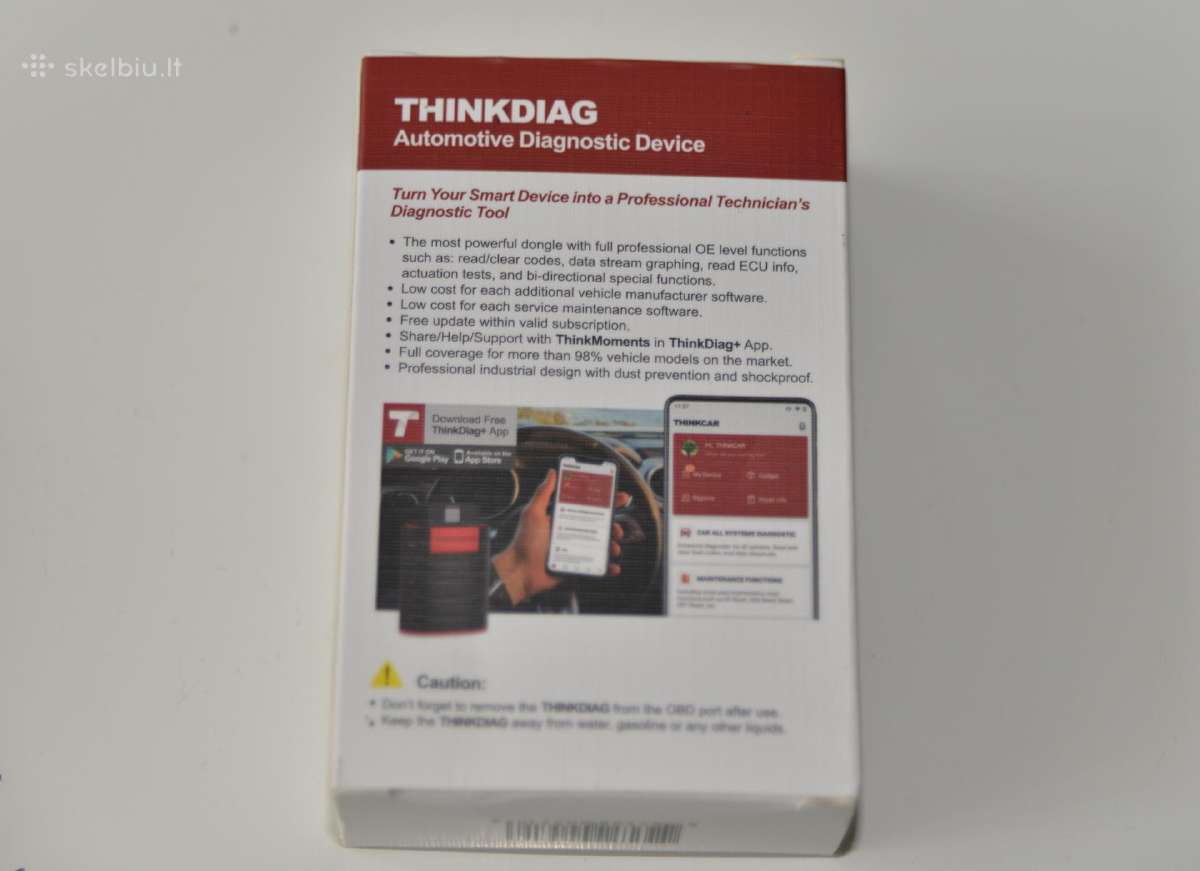 Thinkdiag Pro universali diagnostika - nuotraukos Nr. 7