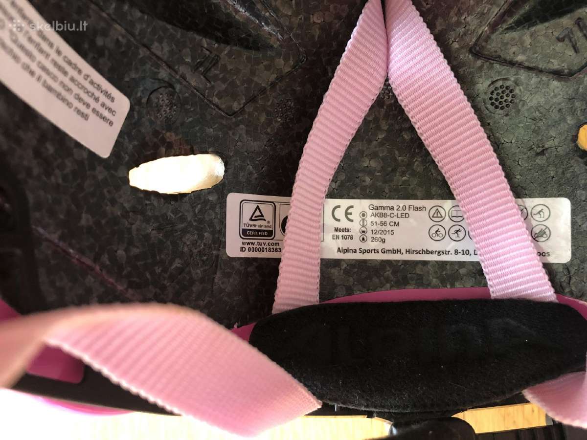 Parduodu mergaitei šalmą Alpina Gamma 2.0 Flash, - nuotraukos Nr. 3