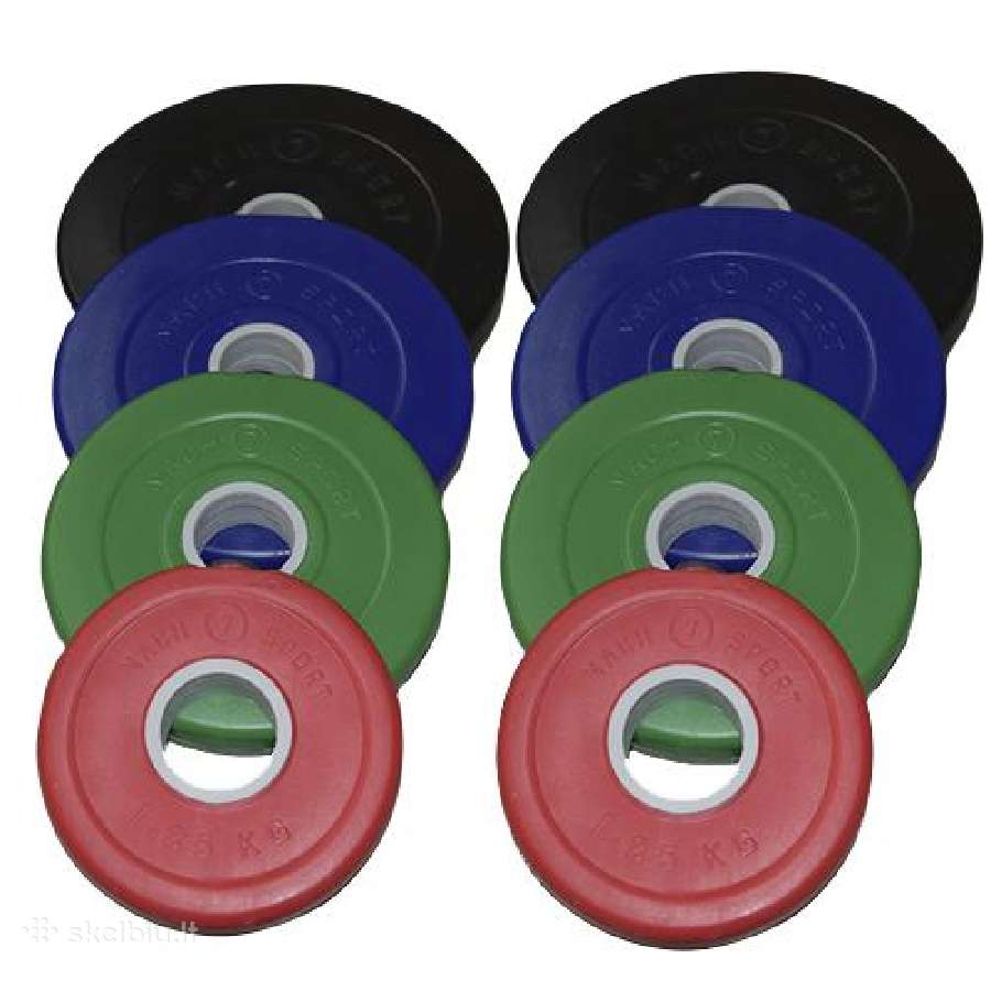 2 diskų (50 mm), komplektas (2x10kg) - nuotraukos Nr. 6